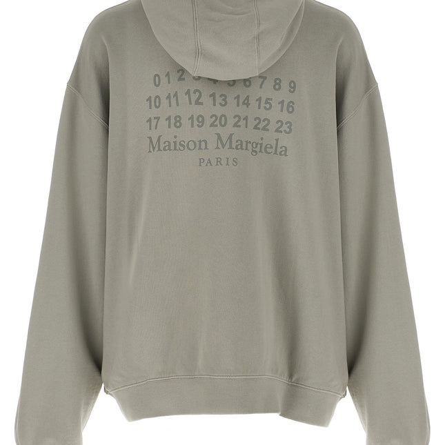 Maison Margiela Gray Cotton Sweatshirt