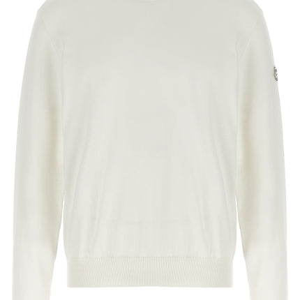 MONCLER GENIUS White Cotton Cardigan