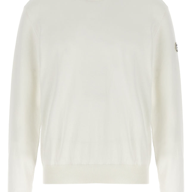 MONCLER GENIUS White Cotton Cardigan