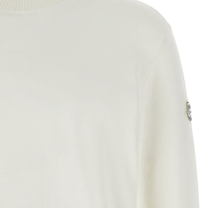 MONCLER GENIUS White Cotton Cardigan