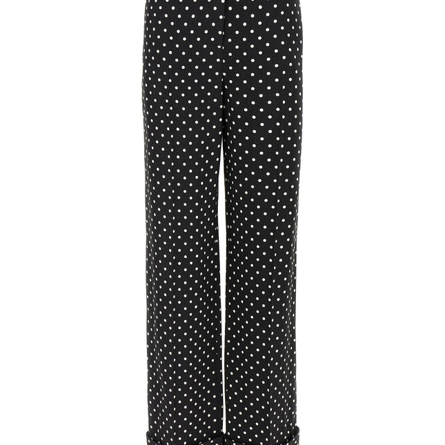 Valentino Garavani Bicolor Viscose Casual Pants