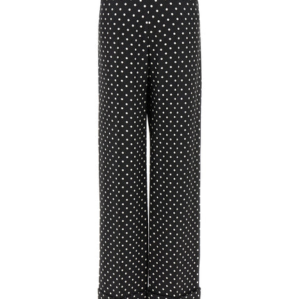 Valentino Garavani Bicolor Viscose Casual Pants