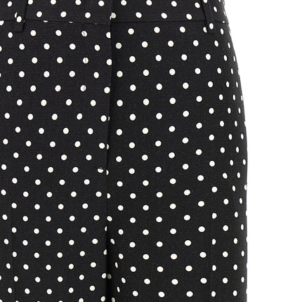 Valentino Garavani Bicolor Viscose Casual Pants