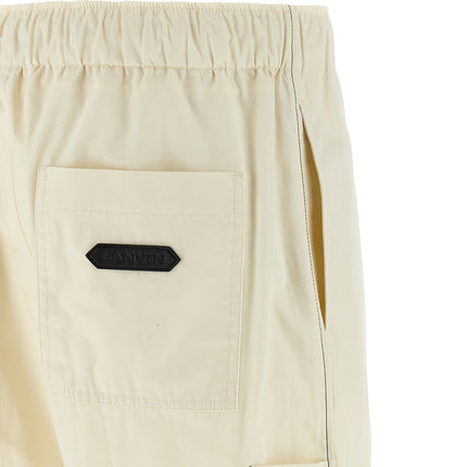 Lanvin White Cotton Casual Pants