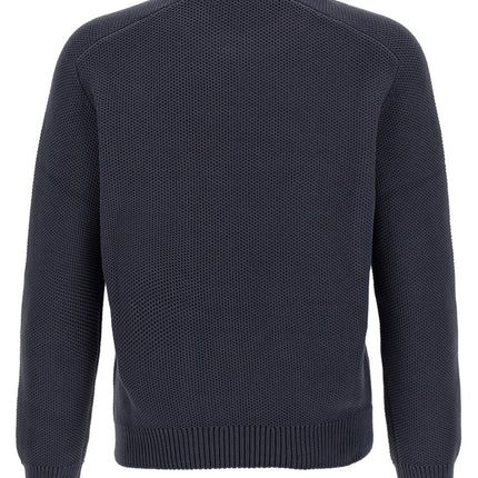 Maison Kitsuné Gray Cotton Cardigan