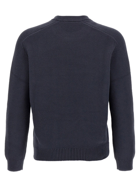 Maison Kitsuné Gray Cotton Cardigan