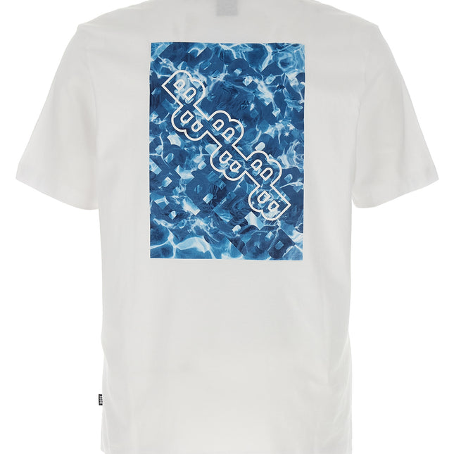 Hugo Boss White Cotton T-Shirt