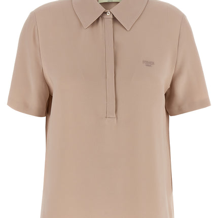 Fendi Multicolor Silk Polo Shirt