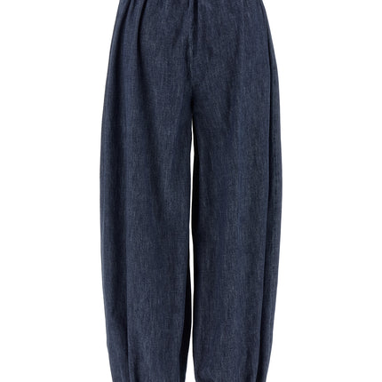 Valentino Garavani Blue Cotton Pants