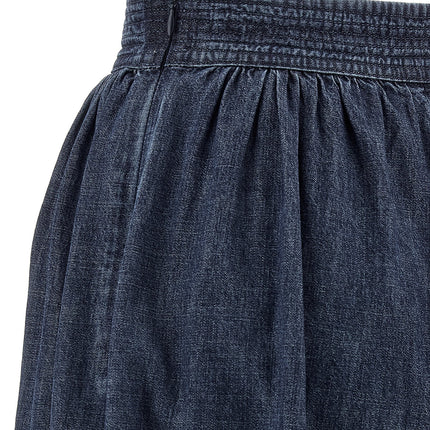Valentino Garavani Blue Cotton Pants