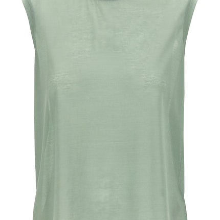 Victoria Beckham Bicolor Cotton Sleeveles T-Shirt