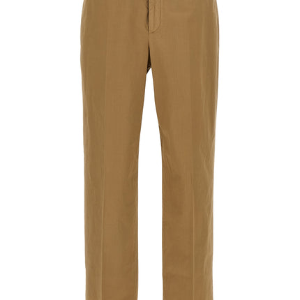 CELLAR DOOR Beige Cotton Casual Pants