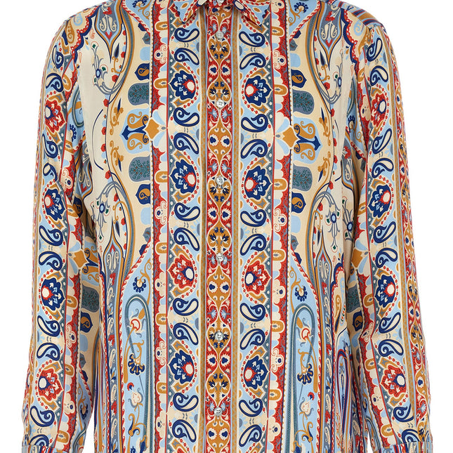 Etro Multicolor Viscose Blouse