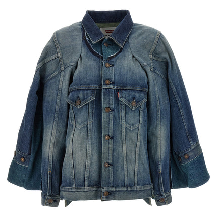 Junya Watanabe Blue Cotton Denim Jacket