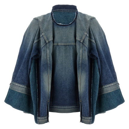 Junya Watanabe Blue Cotton Denim Jacket