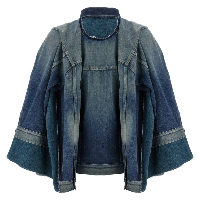 Junya Watanabe Blue Cotton Denim Jacket