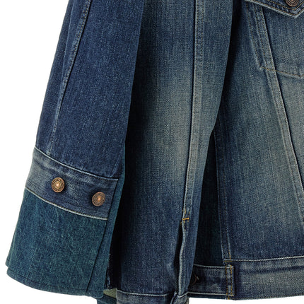 Junya Watanabe Blue Cotton Denim Jacket