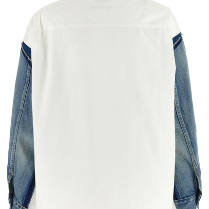 Junya Watanabe Multicolor Cotton Denim Jacket