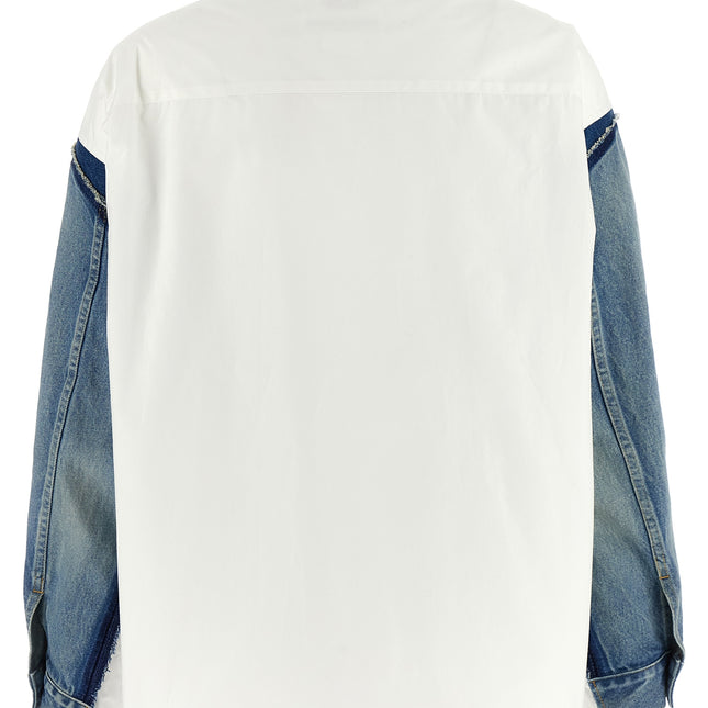 Junya Watanabe Multicolor Cotton Denim Jacket