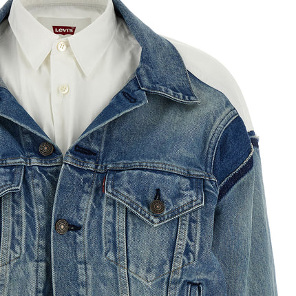 Junya Watanabe Multicolor Cotton Denim Jacket
