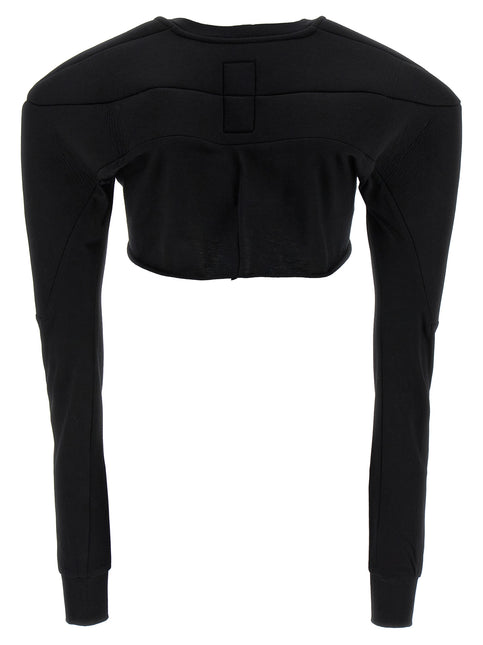 Rick Owens Black Cotton Cardigan