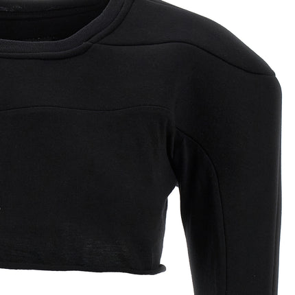 Rick Owens Black Cotton Cardigan