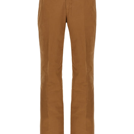 Alexander McQueen Brown Cotton Chino Pants
