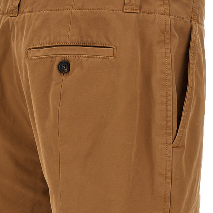 Alexander McQueen Brown Cotton Chino Pants