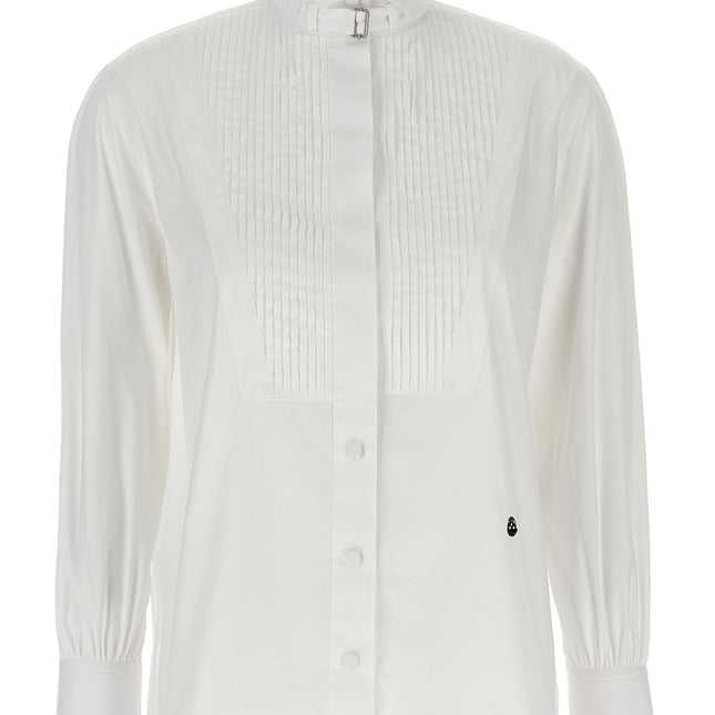 Alexander McQueen White Cotton Blouse