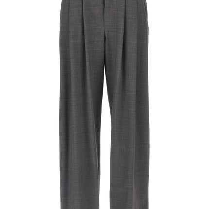Brunello Cucinelli Gray Virgin Wool Casual Pants