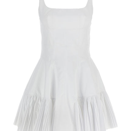 Giovanni Bedin White Polyester Short Dress