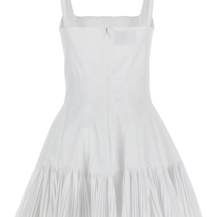 Giovanni Bedin White Polyester Short Dress