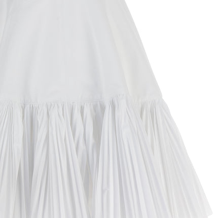 Giovanni Bedin White Polyester Short Dress