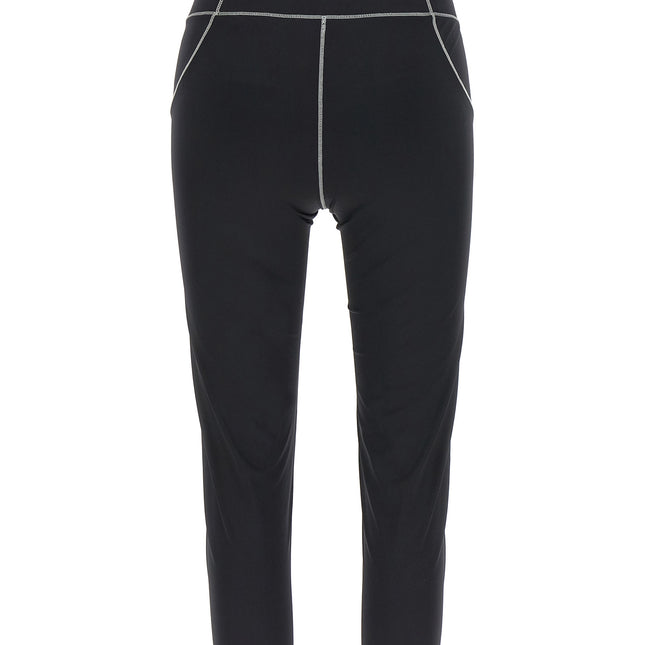 Moncler Grenoble Black Polyamide Leggings