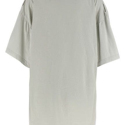 Balenciaga Gray Cotton T-Shirt