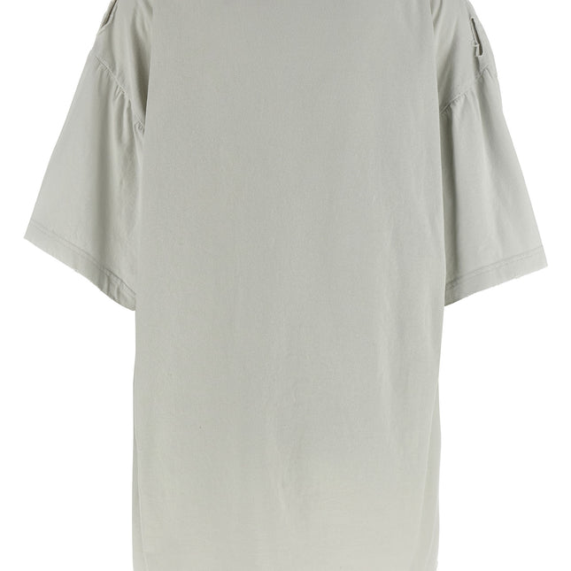 Balenciaga Gray Cotton T-Shirt