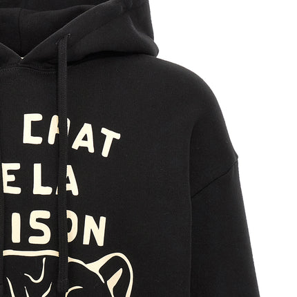 Valentino Garavani Black Cotton Sweatshirt