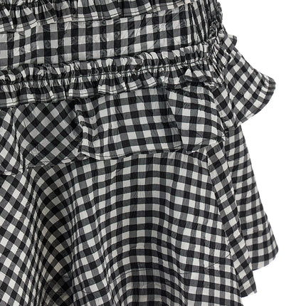 Ganni Bicolor Polyester Short Dress