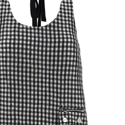 Ganni Black Polyester Midi Dress