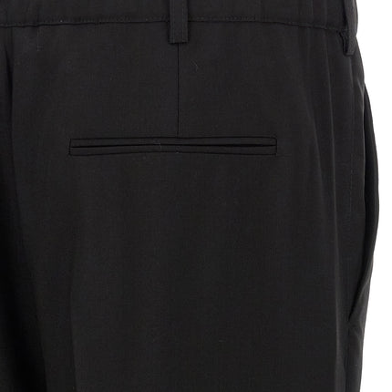 Marni Black Virgin Wool Casual Pants