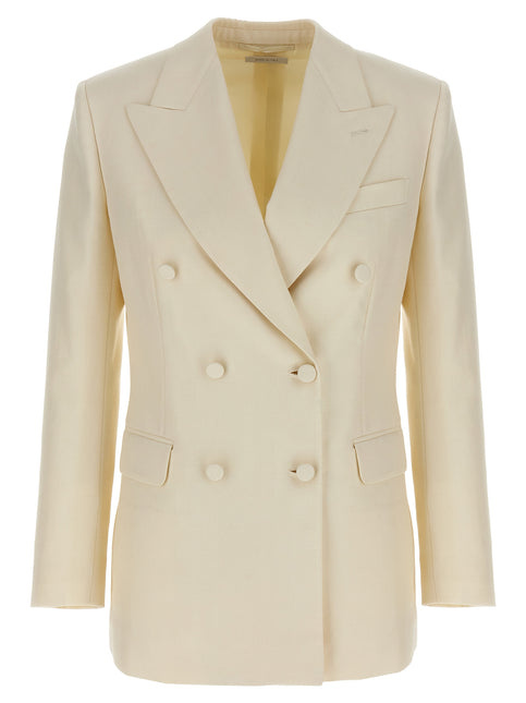 Brioni White Wool Blazer