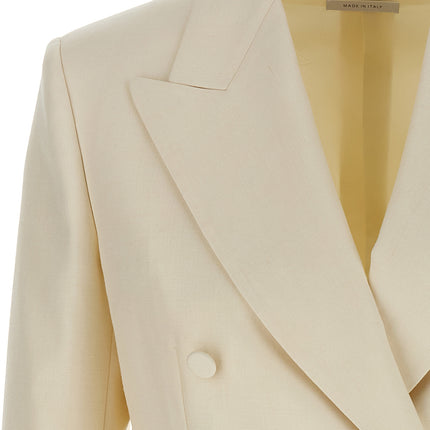 Brioni White Wool Blazer