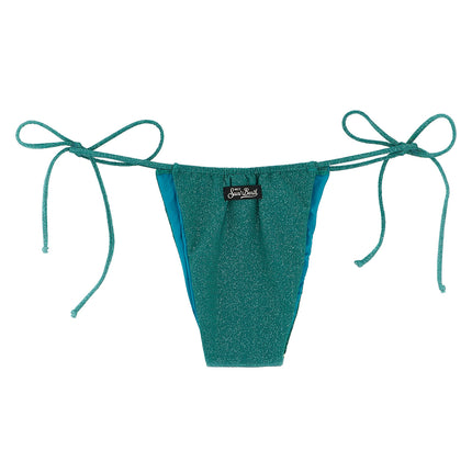 MC2 Saint Barth Bicolor Viscose Swim Briefs