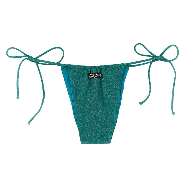 MC2 Saint Barth Bicolor Viscose Swim Briefs