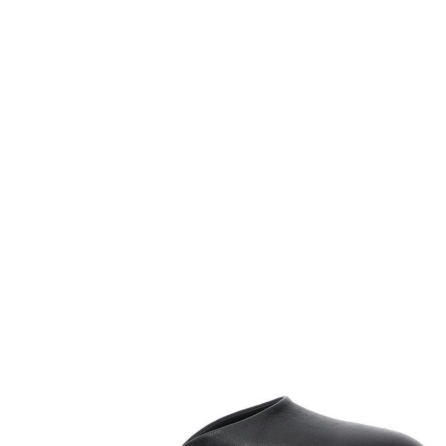 Brioni Black Calfskin Mules