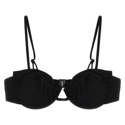 MC2 Saint Barth Black Viscose Bikini