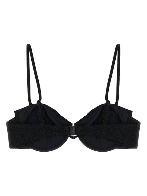MC2 Saint Barth Black Viscose Bikini