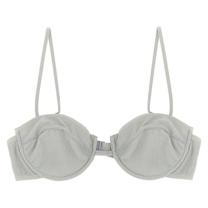MC2 Saint Barth Silver Viscose Bikini