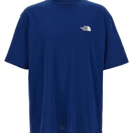 The North Face Blue Cotton T-Shirt