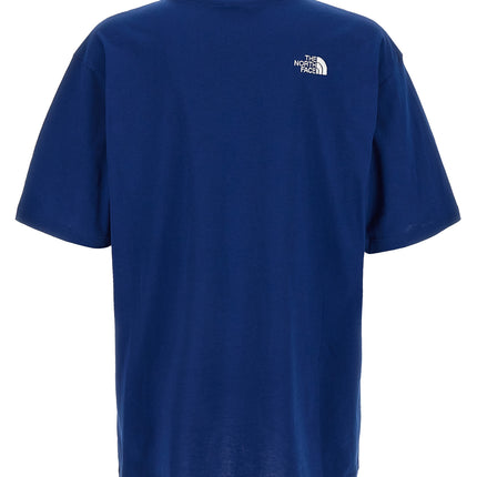 The North Face Blue Cotton T-Shirt